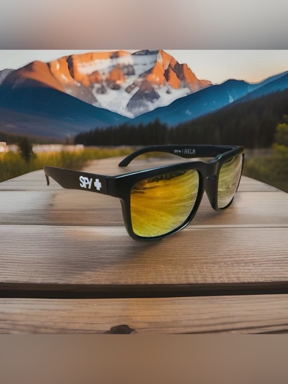 New Spy + Optic Sunglasses Ken Block 43 Helm Mens Womens UV400 Orange Lense